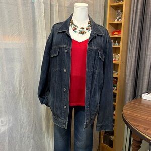 Guess Dark Blue Denim Jacket